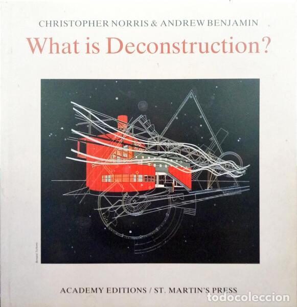 Libros: NORRIS. (Christopher) e Andrew Benjamin. - WHAT IS DECONSTRUCTION? - Foto 1