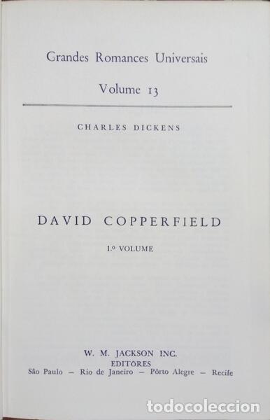Libros: DICKENS. (Charles) - DAVID COPPERFIELD. - Foto 1