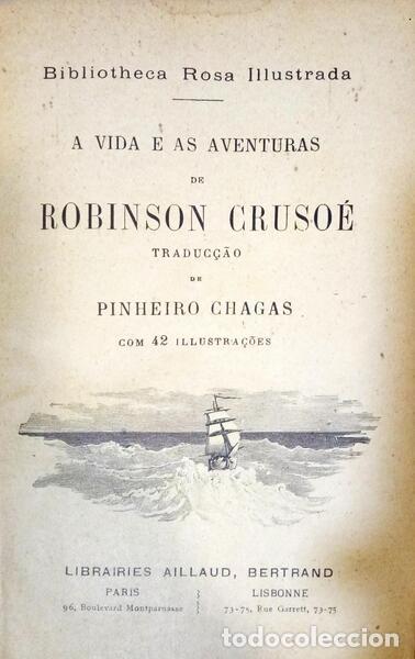 Libros: DEFOE. (Daniel) - A VIDA E AS AVENTURAS DE ROBINSON CRUSO&Eacute;. - Foto 1
