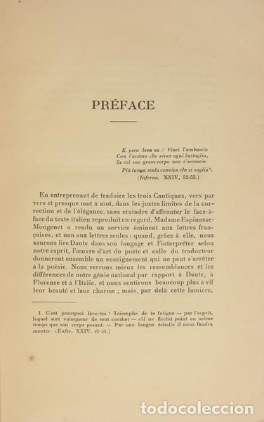 Libros: ALIGHIERI. (Dante) - LA DIVINE COM&Eacute;DIE. L� ENFER. - Foto 2