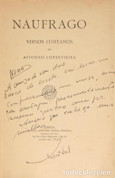 Libros: LOPES VIEIRA. (Afonso) - N&Aacute;UFRAGO. - Foto 1