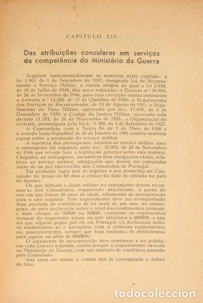 Libros: MARTINS. (Armando) - REGULAMENTO CONSULAR PORTUGU&Ecirc;S. - Foto 2