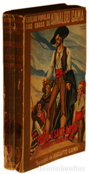 Libros: GAMA. (Arnaldo) - VERDADES E FIC&Ccedil;&Otilde;ES. [2 VOLS.] - Foto 3