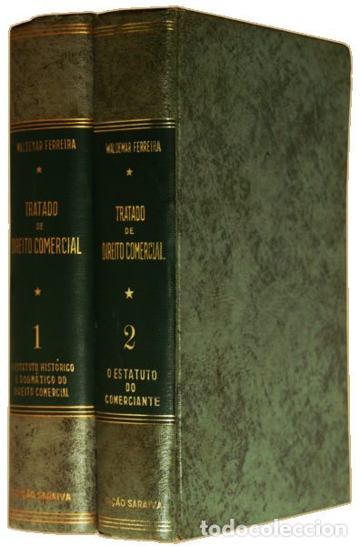 Libros: FERREIRA. (Waldemar) - TRATADO DE DIREITO COMERCIAL [2 VOLS.] - Foto 3