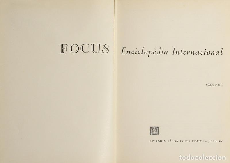 Libros: FOCUS. ENCICLOP&Eacute;DIA INTERNACIONAL. [4 VOLUMES] - Foto 2