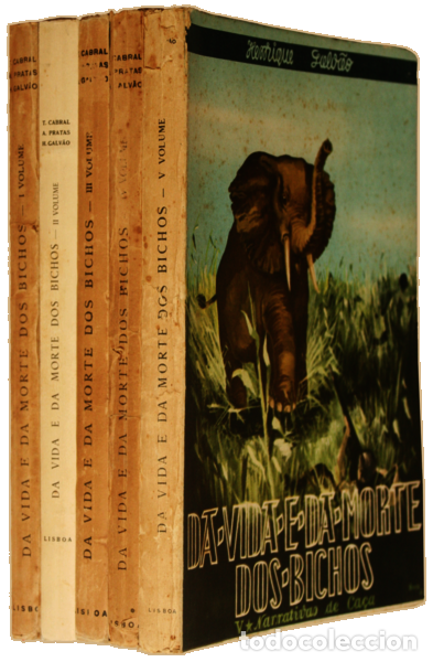 Libros: CABRAL. (Teod&oacute;sio), Abel Pratas e Henrique Galv&atilde;o. - DA VIDA E DA MORTE DOS BICHOS. - Foto 4