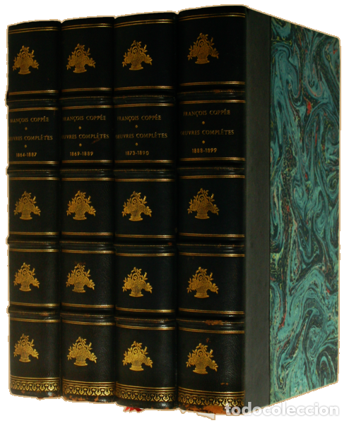 Libros: COPP&Eacute;E. (Fran&ccedil;ois) - OEUVRES COMPL&Egrave;TES. [4 VOLUMES]. - Foto 4
