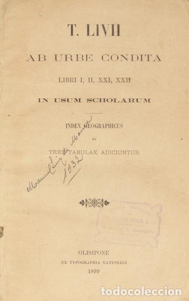 Libros: L&Iacute;VIO. (Tito) - AB URBE CONDITA. - Foto 1