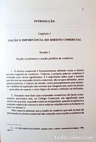 Libros: BRITO CORREIA. (Luis) - DIREITO COMERCIAL. [1&ordm; VOLUME] - Foto 2