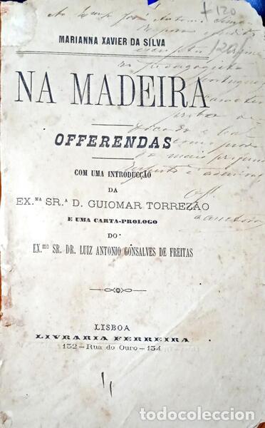 Libros: XAVIER DA SILVA. (Marianna) - NA MADEIRA. - Foto 1