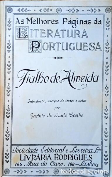 Libros: PRADO COELHO. (Jacinto do) - FIALHO DE ALMEIDA. - Foto 1