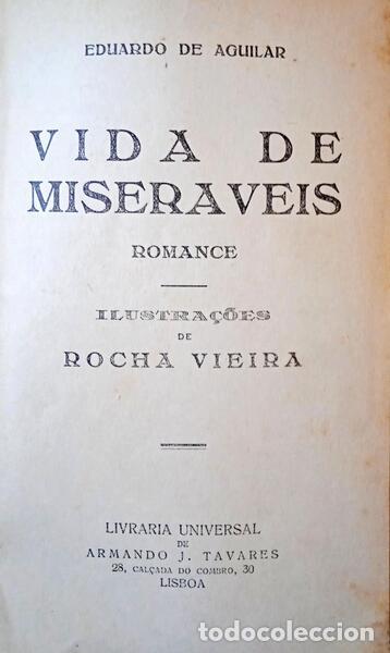 Libros: AGUILAR. (Eduardo de) - VIDA DE MISER&Aacute;VEIS. - Foto 1