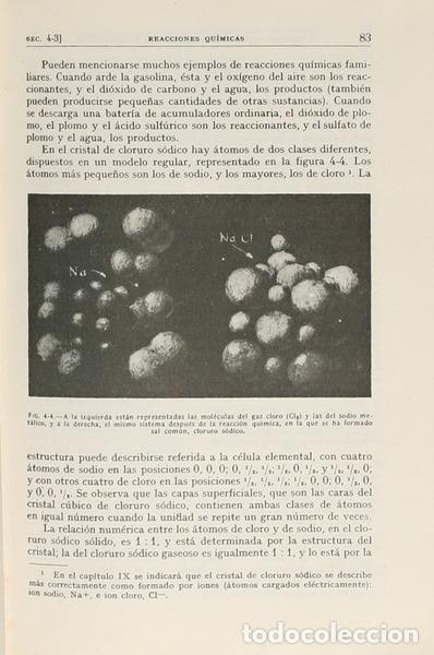 Libros: PAULING. (Linus) - QUIMICA GENERAL. - Foto 2
