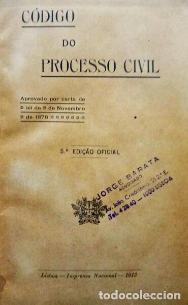 Libros: C&Oacute;DIGO DE PROCESSO CIVIL. [5.&ordf; EDI&Ccedil;&Atilde;O OFICIAL] - Foto 1