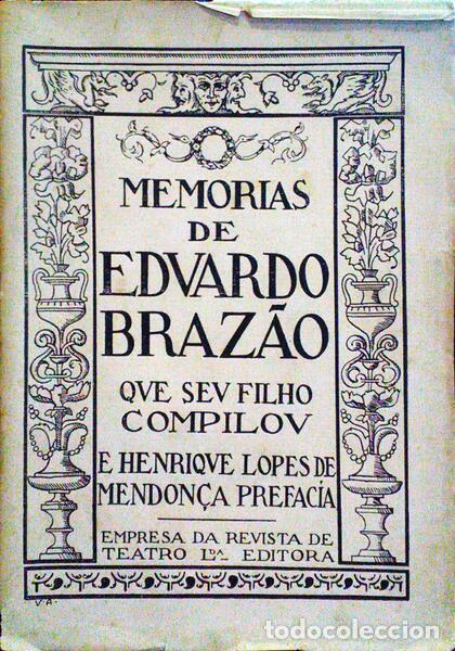 Libros: BRAZ&Atilde;O. (Eduardo) - MEMORIAS DE EDVARDO BRAZ&Atilde;O. - Foto 1