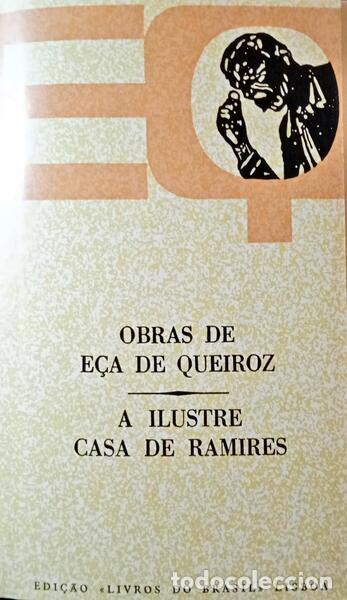Libros: E&Ccedil;A DE QUEIROZ. (Jos&eacute; Maria de) - A ILUSTRE CASA DE RAMIRES. - Foto 1