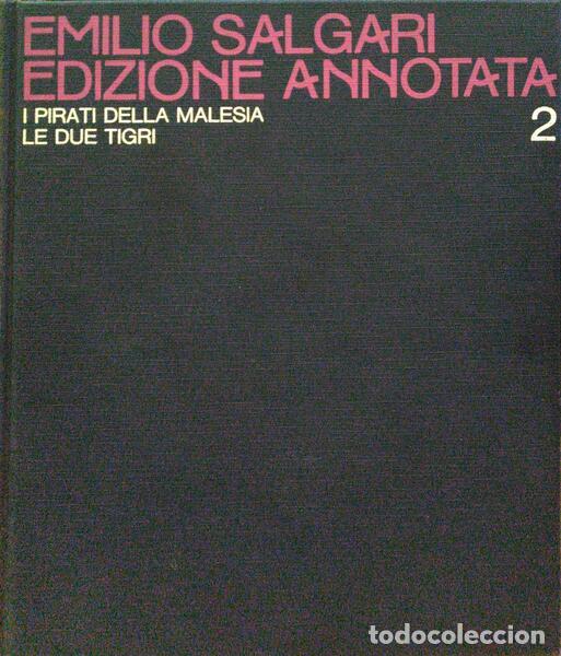 Libros: SALGARI. (Emilio) - EMILIO SALGARI. EDIZIONE ANNOTATA. [2 VOLUMES]. - Foto 2