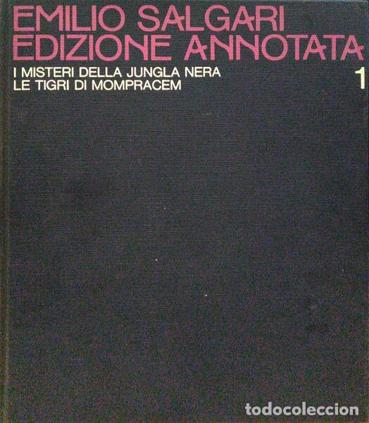 Libros: SALGARI. (Emilio) - EMILIO SALGARI. EDIZIONE ANNOTATA. [2 VOLUMES]. - Foto 1