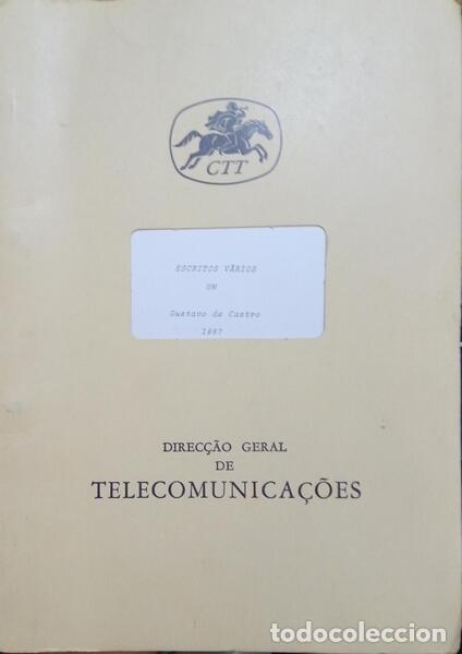 Libros: CASTRO. (Gustavo de) - ESCRITOS V&Aacute;RIOS. - Foto 1
