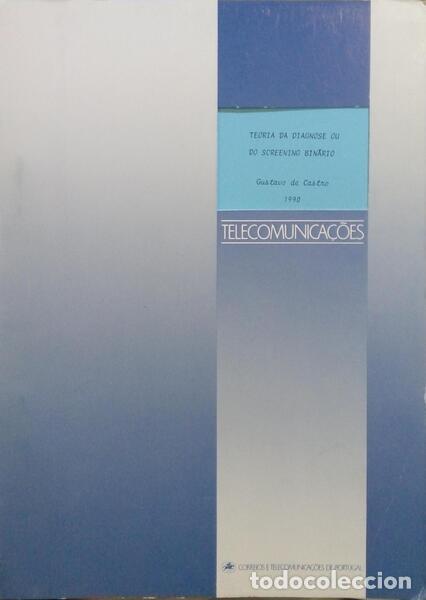 Libros: CASTRO. (Gustavo de) - TEORIA DA DIAGNOSE OU DO SCREENING BIN&Aacute;RIO. - Foto 1