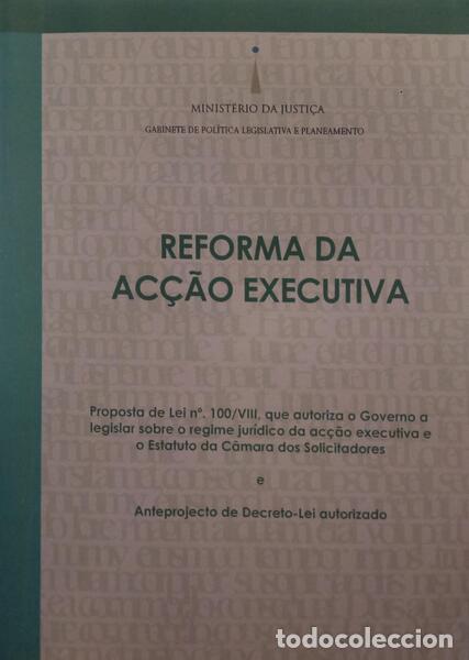 Libros: REFORMA DA AC&Ccedil;&Atilde;O EXECUTIVA. [2 VOLUMES] - Foto 1
