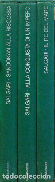 Libros: SALGARI. (Emilio) - EDIZIONE ANNOTADA. IL SECONDO CICLO DELLA JUNGLA. [3 VOLUMES] - Foto 2