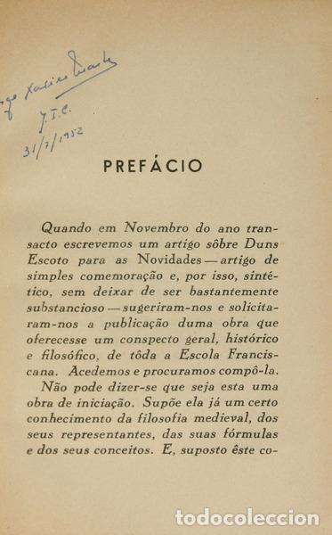 Libros: SOUSA RIBEIRO. (Padre Il&iacute;dio de) - ESCOLA FRANCISCANA. - Foto 2