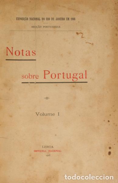 Libros: NOTAS SOBRE PORTUGAL. [2 VOLS.] - Foto 1
