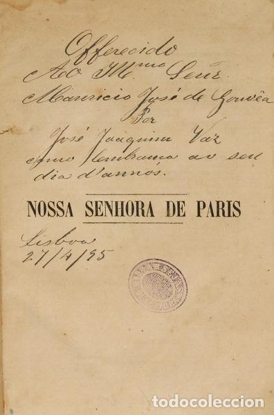 Libros: HUGO. (Victor) - NOSSA SENHORA DE PARIS. - Foto 2