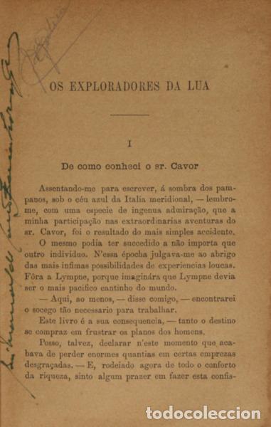 Libros: WELLS. (Herbert George) - OS EXPLORADORES DA LUA. - Foto 2