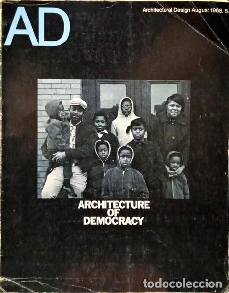 Libros: ARCHITECTURAL DESIGN, VOLUME XXXVIII, N.&ordm; 8, AUGUST, 1968. - Foto 1