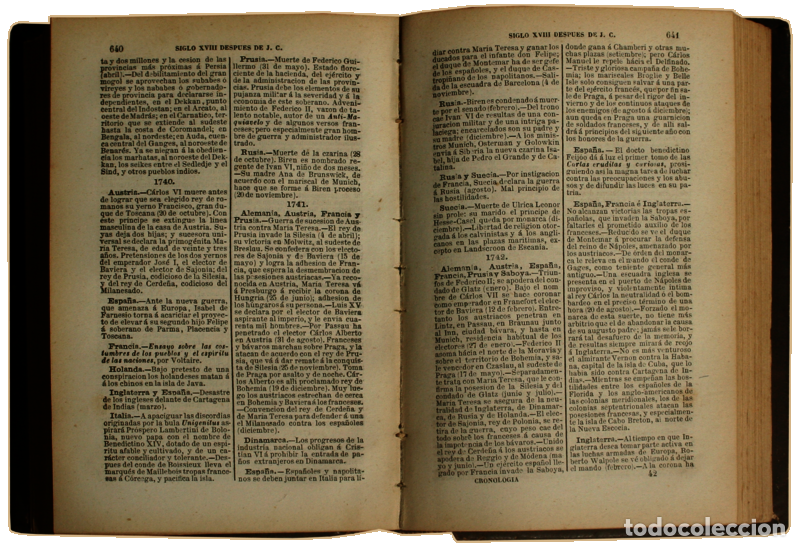 Libros: DREYSS. (Charles Louis) - CRONOLOG&Iacute;A UNIVERSAL. - Foto 3