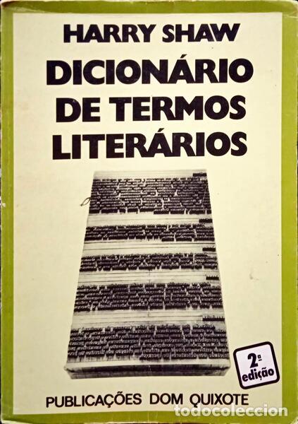 Libros: SHAW. (Harry) - DICION&Aacute;RIO DE TERMOS LITER&Aacute;RIOS. - Foto 1