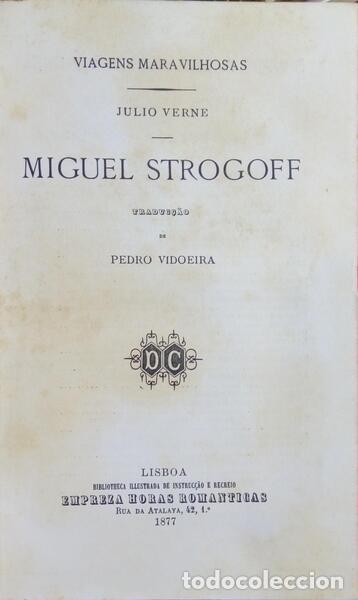 Libros: VERNE. (Jules) - MIGUEL STROGOFF: O CORREIO DO CZAR. - Foto 2