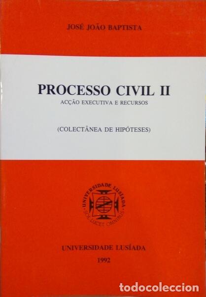 Libros: BAPTISTA. (Jos&eacute; Jo&atilde;o) - PROCESSO CIVIL II. - Foto 1