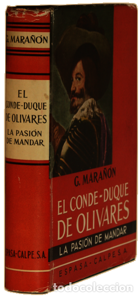 Libros: MARA&Ntilde;&Oacute;N. (Gregorio) - EL CONDE-DUQUE DE OLIVARES. - Foto 3