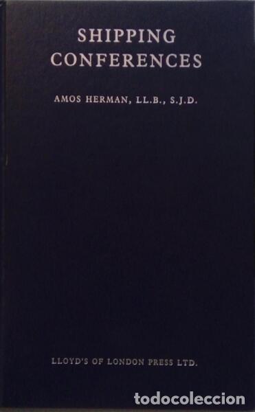 Libros: HERMAN. (Amos) - SHIPPING CONFERENCES. - Foto 1