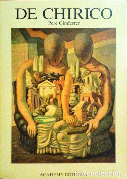 Libros: GIMFERRER. (Pere) - DE CHIRICO. - Foto 1