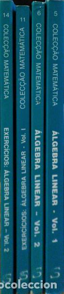 Libros: FERREIRA. (Manuel Alberto M.) e Isabel Amaral. - &Aacute;LGEBRA LINEAR. [4 VOLS.] - Foto 2