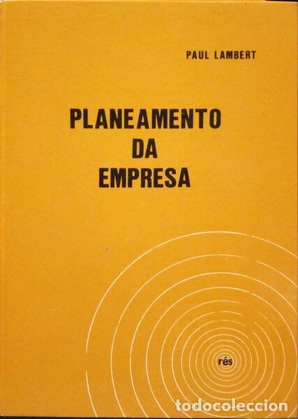 Libros: LAMBERT. (Paul) - PLANEAMENTO DA EMPRESA. - Foto 1