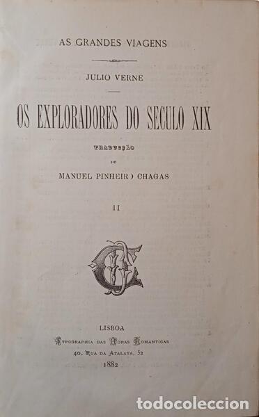 Libros: VERNE. (Jules) - OS EXPLORADORES DO SECULO XIX. [2.&ordm; VOL.] - Foto 2