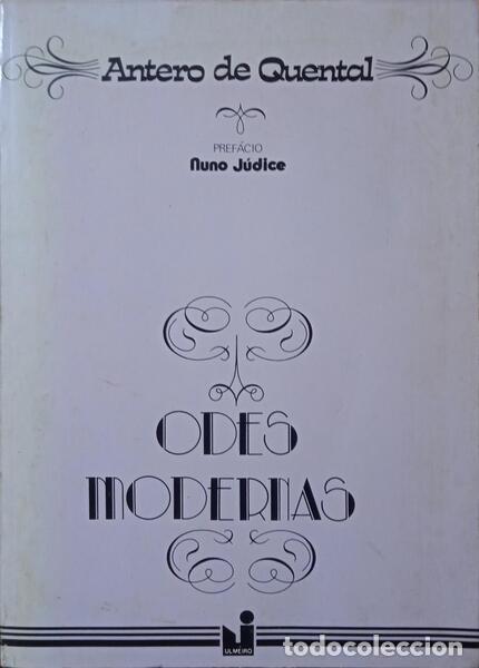 Libros: QUENTAL. (Antero de) - ODES MODERNAS. - Foto 1