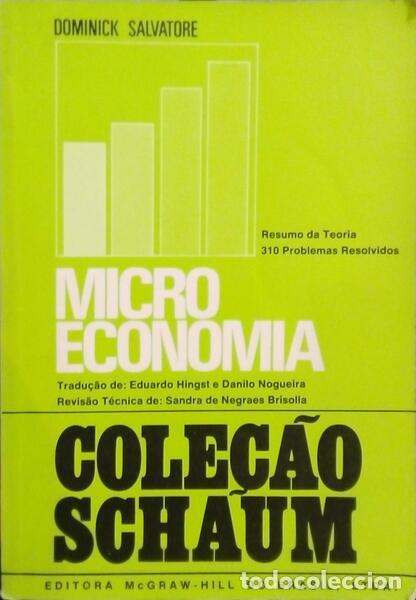 Libros: SALVATORE. (Dominick) - MICROECONOMIA. - Foto 1