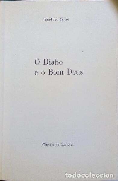 Libros: SARTRE. (Jean-Paul) - O DIABO E O BOM DEUS. - Foto 1