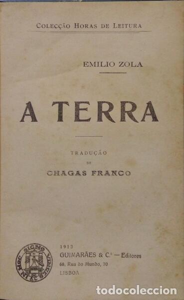 Libros: ZOLA. (&Eacute;mile) - A TERRA. - Foto 1