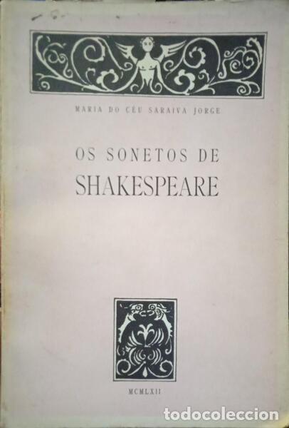 Libros: SHAKESPEARE. (William) - OS SONETOS. - Foto 1
