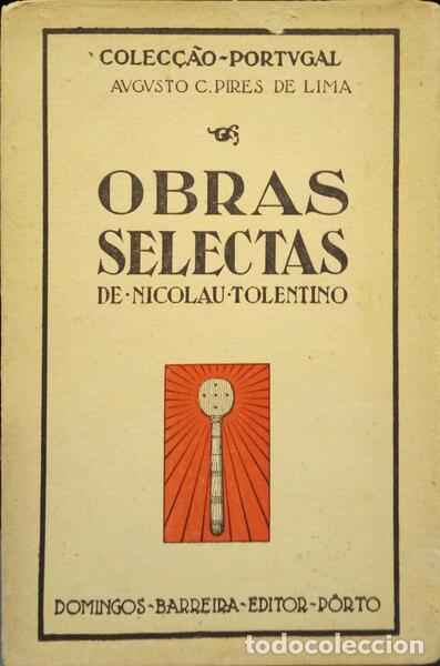 Libros: TOLENTINO. (Nicolau) - OBRAS SELECTAS. - Foto 1