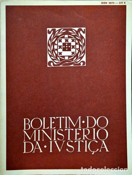 Libri di seconda mano: BOLETIM DO MINIST&Eacute;RIO DA JUSTI&Ccedil;A, N.&ordm; 348, JULHO 1985.