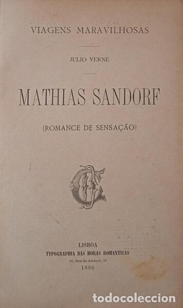 Libros: VERNE. (Jules) - MATHIAS SANDORF. [2 VOLUMES] - Foto 2