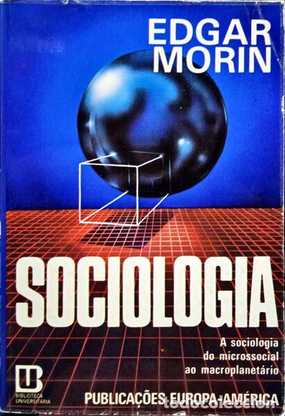 Libros: MORIN. (Edgar) - SOCIOLOGIA. - Foto 1